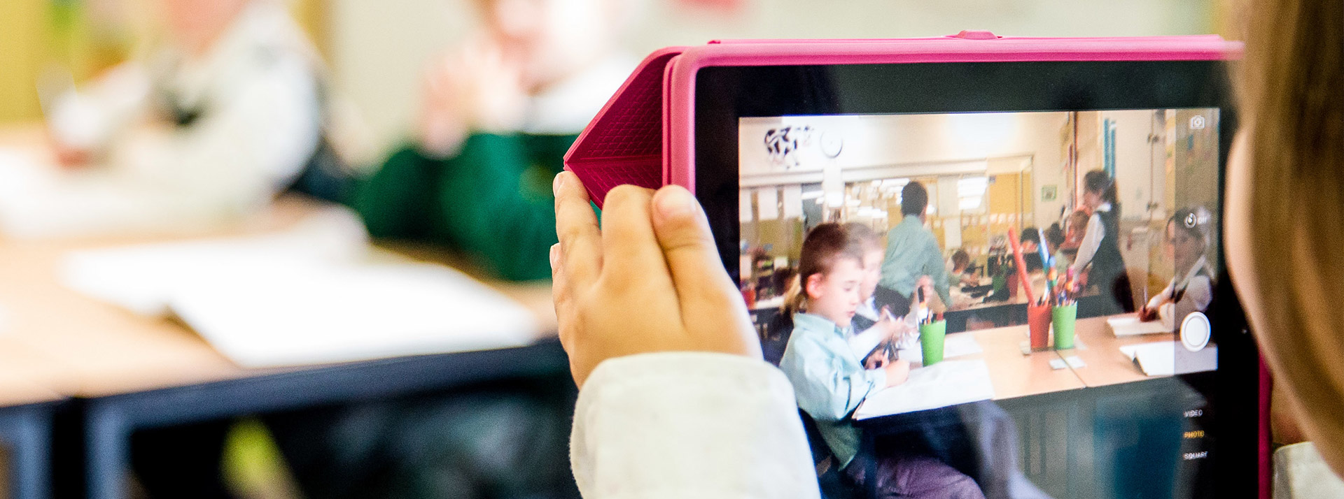 Learning with iPad at Our Lady of the Way Catholic Primary Emu Plains
