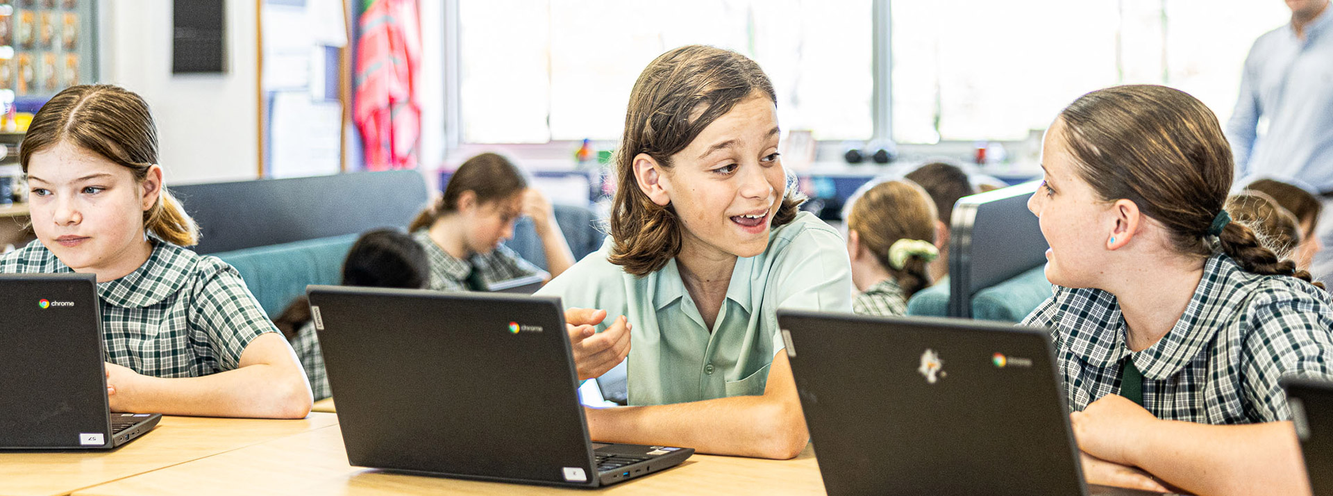 Students learning at Our Lady of the Way Catholic Primary Emu Plains