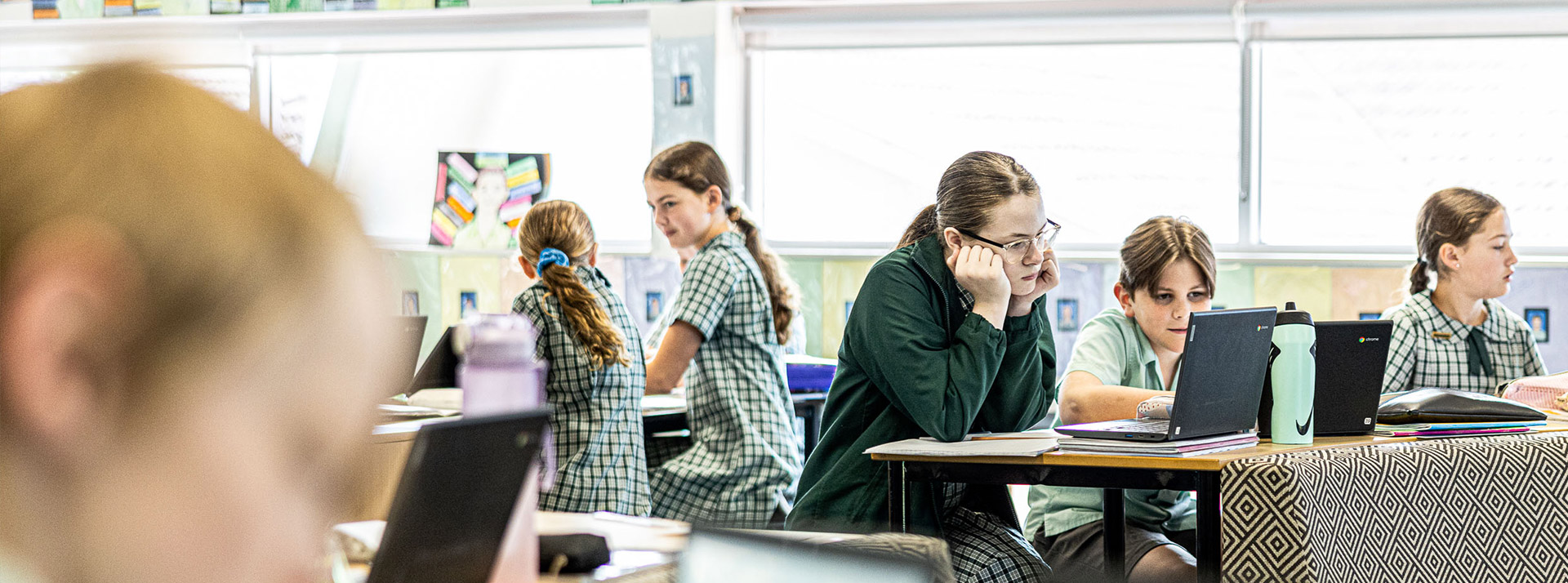 Classroom learning at Our Lady of the Way Catholic Primary Emu Plains