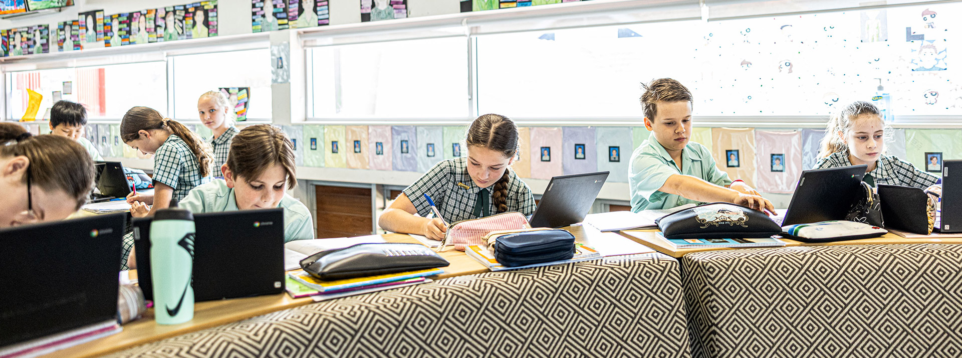 Students learning at Our Lady of the Way Catholic Primary Emu Plains
