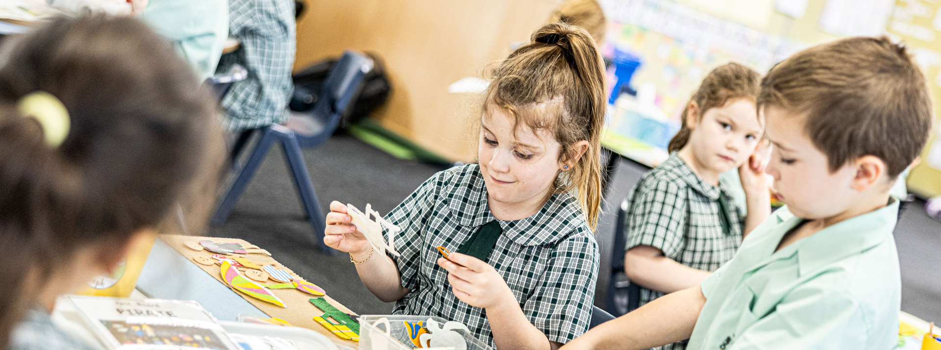 Students learning at Our Lady of the Way Catholic Primary Emu Plains