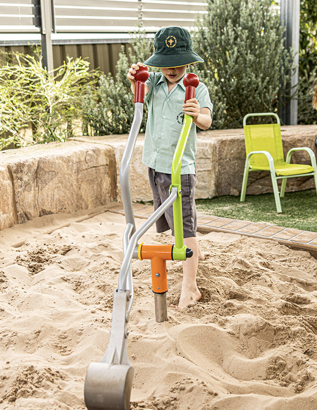 Sand pit at Our Lady of the Way Catholic Primary Emu Plains