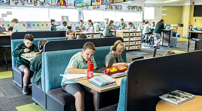 Learning space at Our Lady of the Way Catholic Primary Emu Plains