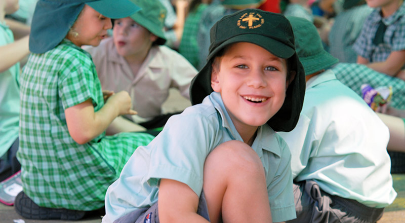 Students from Our Lady of the Way Catholic Primary Emu Plains