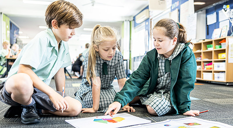 Learning space at Our Lady of the Way Catholic Primary Emu Plains
