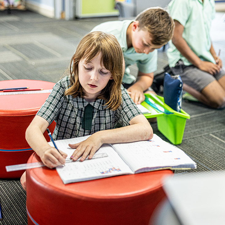 Flexible learning space at Our Lady of the Way Catholic Primary Emu Plains