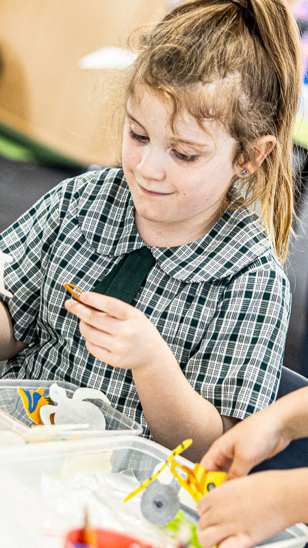 Students learning at Our Lady of the Way Catholic Primary Emu Plains