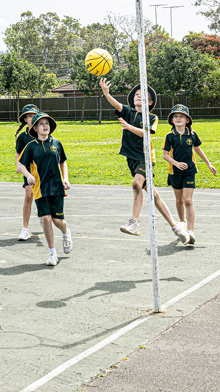Basketball at Our Lady of the Way Catholic Primary Emu Plains